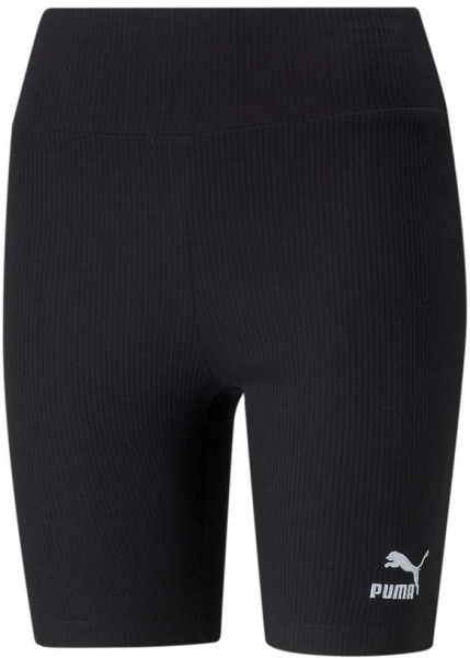 Велосипедки Puma CLASSICS RIBBED SHORT TIGHTS 53350701 р. L чорний