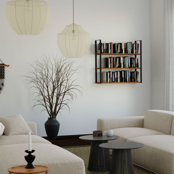 Кронштейн для полок Valore Прямоугольник тройной Loft SB-TR-21