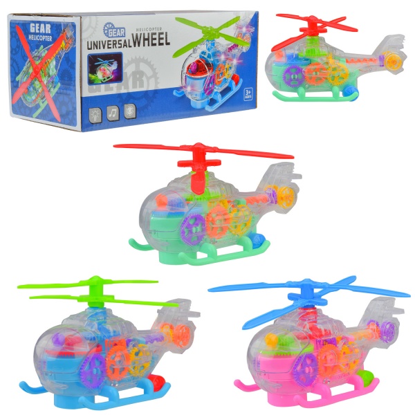 Іграшка Shantou Вертоліт 3 кольори FX2890