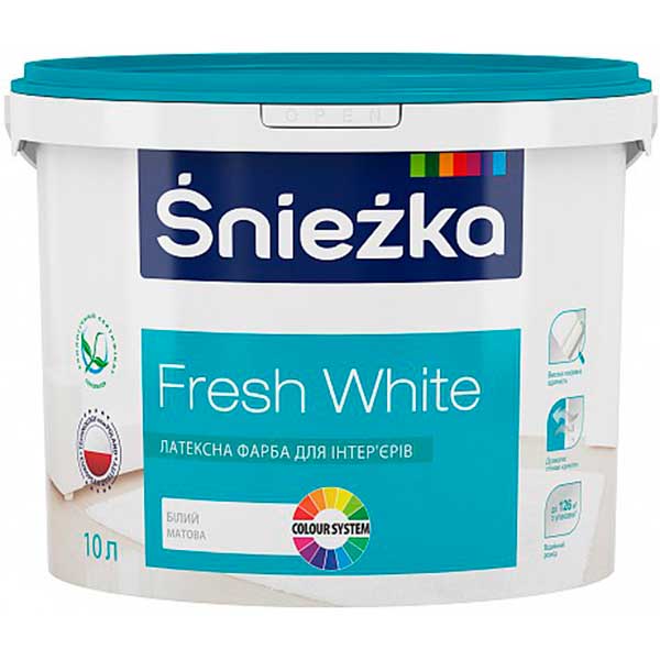 Краска Sniezka Fresh White 7 кг