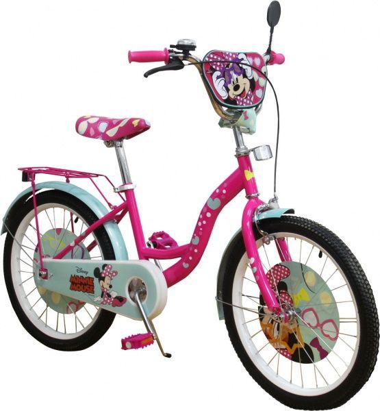 Велосипед Shantou Disney Minnie Mouse малиновый MN192004