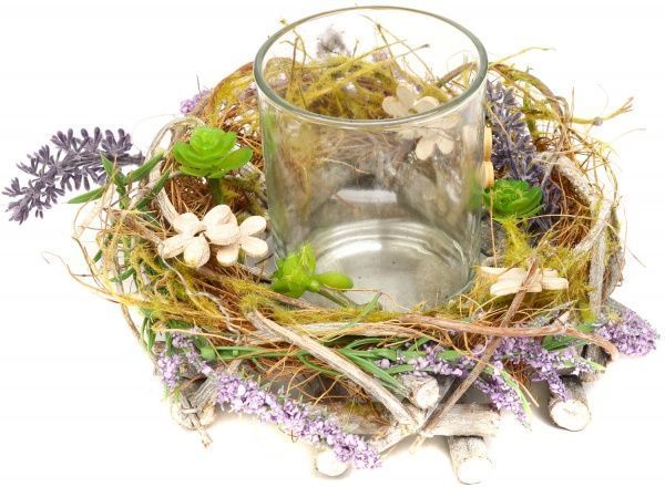  с травкой и лавандой 18 см