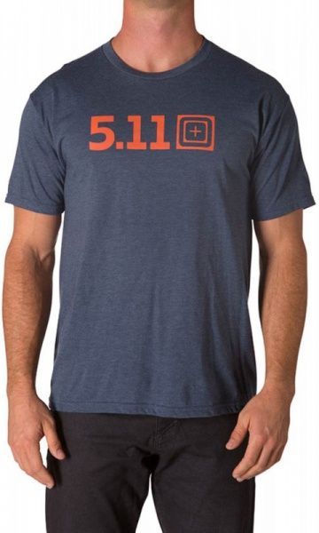 Футболка 5.11 Tactical р. L [749] Navy Heather 