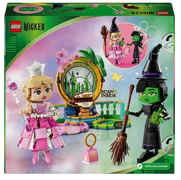 Конструктор LEGO Wicked Фігурки Ельфаби й Ґлінди 75682