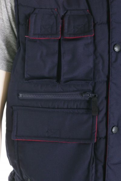 Жилет рабочий Delta plus Sierra   р. S SIERRBRPT синий с красным