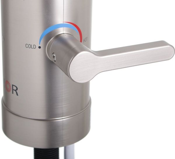 Електроводонагрівач проточний Atmor Hotap нікельований 3,3 кВт 8ETFNB33HT