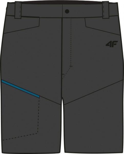 Шорти 4F H4L21-SKMF060-23S р. 2XL темно-сірий