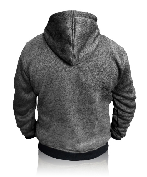 Худи 1991 ТМ АЙДАХО меланж 34123-11-4-54-5 р. 54/5 серый