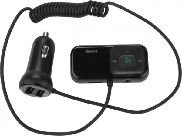 FM-трансмиттер BASEUS Baseus T-Typed S-16 wireless MP3 car charger Black (CCTM-E01) 749302
