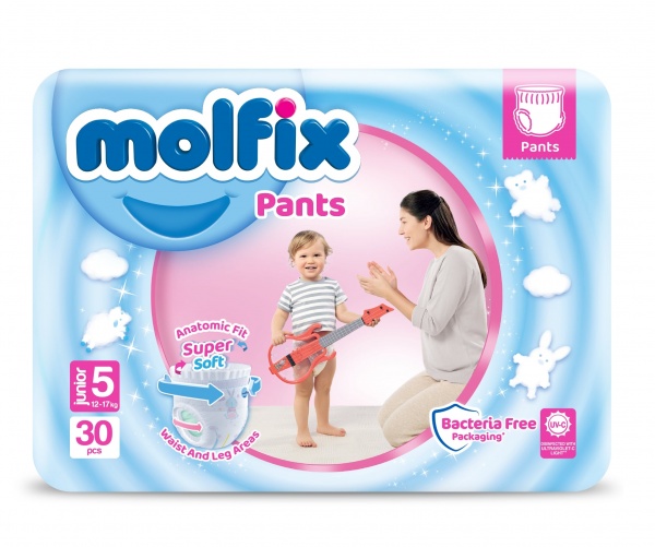 Подгузники Molfix 5 junior 12-17 кг 30 шт (50004504)