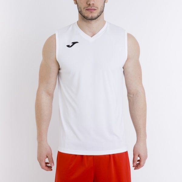 Майка Joma COMBI SHIRT WHITE SLEEVELESS 100436.200 р. 2XL-3XL білий