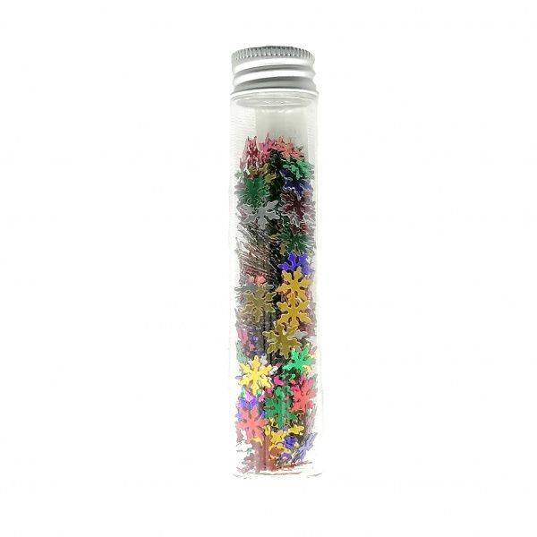 Конфетти для декорирования Снежинки разноцветные Річ-Ленд