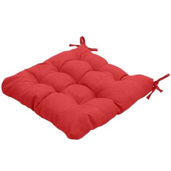 Подушка на стул Brera 11 40х40 см красный Decora textile