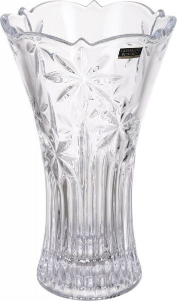 Ваза Perseus скляна прозора 25 см Bohemia