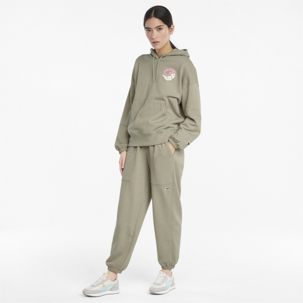 Штани Puma Downtown Sweatpants 53168042 р. XL бежевий