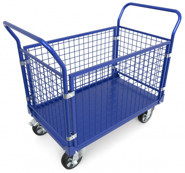 Тележка 750х500-d125 мм STOREHOUSE SHVV-1-4