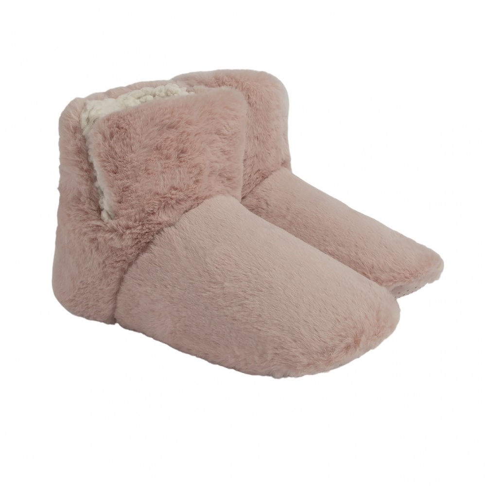 Капці домашні Twins хутрянi з розрiзом р.40 темно-рожевий