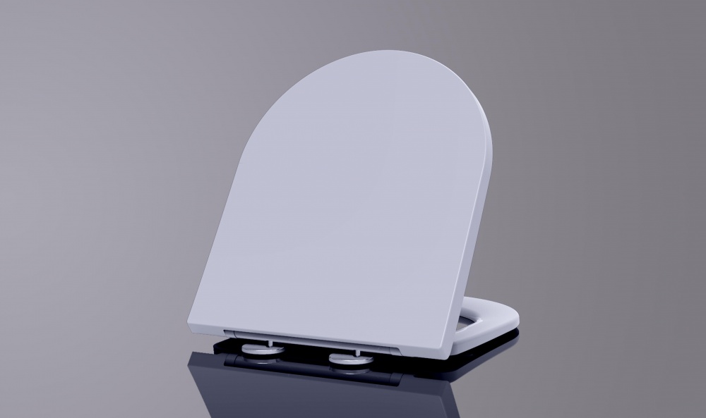 Сиденье для унитаза EGO SOFT CLOSE Quick release 42,5х36 см