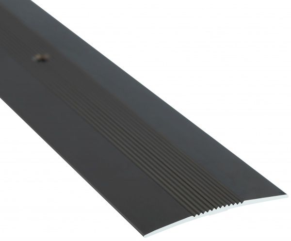 Поріжок алюмінієвий анодований Braz Line рифлений з отворами 50x2700 мм бронза 