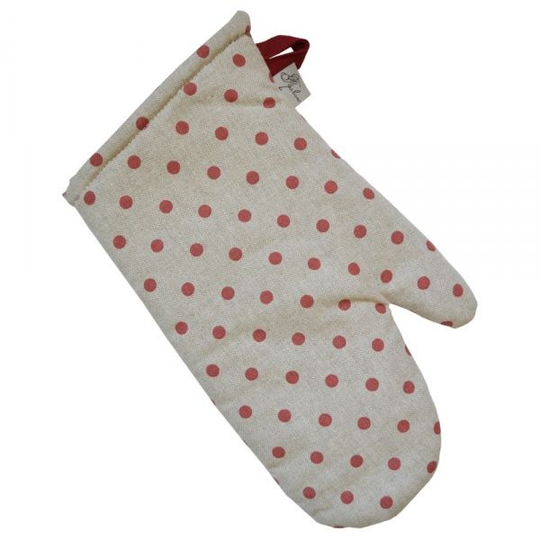Рукавичка-прихватка Глорiя Горох Прованс 