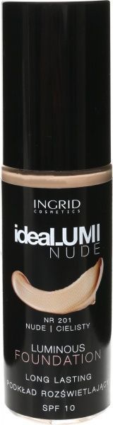 Тональний крем Ingrid Cosmetics IdeaLumi Nude 201 Nude 30 мл