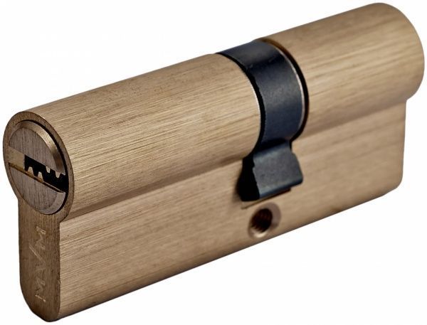 Циліндр MVM Р6Р 30x35 ключ-ключ 65 мм матова латунь