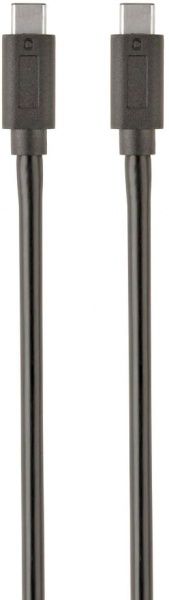 Кабель Cablexpert USB Type-C – USB Type-C 1 м чорний (CCP-USB3.1-CMCM-1M) преміум 