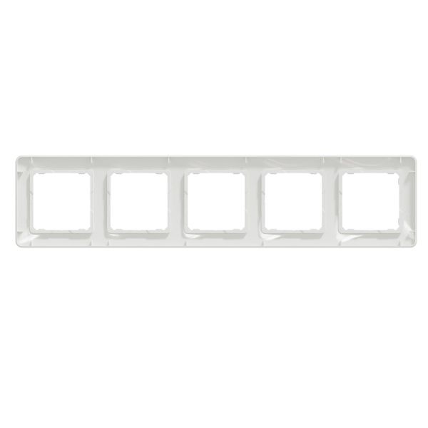 Рамка пятиместная Schneider Electric Sedna Design универсальная белый SDD311805