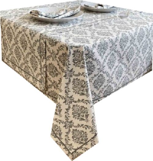Скатерть Avantime Версаль Серый 132x132 см Прованс 