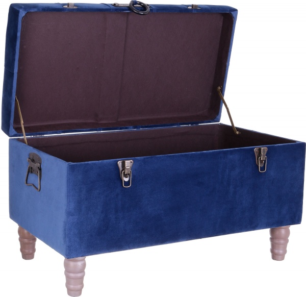 Скриня-пуф Shic S синій 82,5х42х47 см 