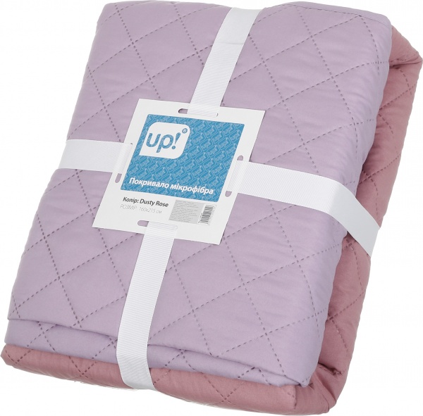 Покрывало Dusty Rose 160x215 см UP! (Underprice) лиловый/розовый 