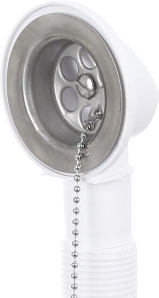 Сифон для ванни McAlpine з гумовою пробкою HC-30 ЕХ