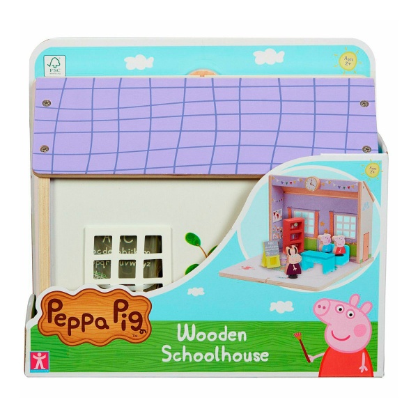 Игровой набор Peppa Wooden Школа Пеппы 7212 