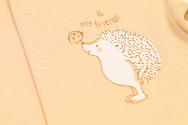 Человечек унисекс Фламинго ясельный 647-212 р.80 бежевый 