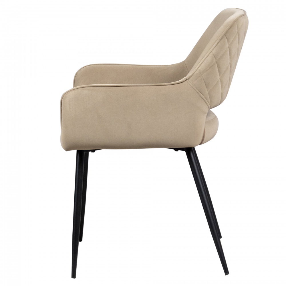 Стілець обідній Prestol Сенс бежевий / чорний