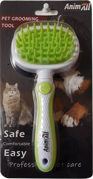 Гребінець AnimAll Groom зелений MG9705