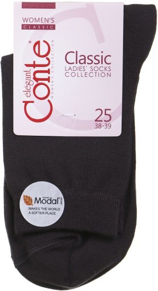 Шкарпетки жіночі Conte 13С-64СП Classic р. 25 шоколадний 