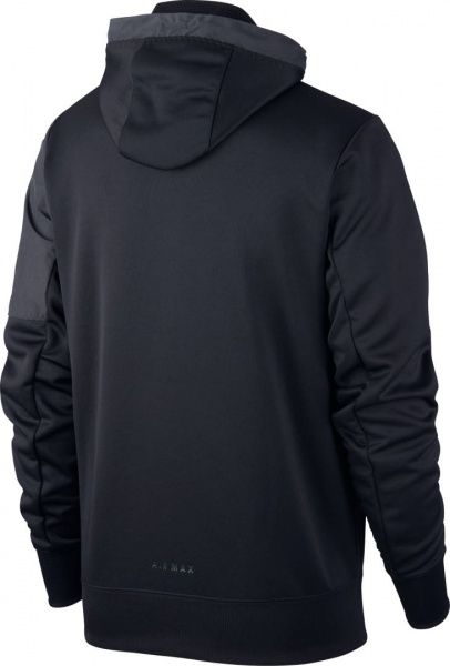 Джемпер Nike M NSW AIR MAX PK PO HOODIE CU0115-010 р. XL чорний