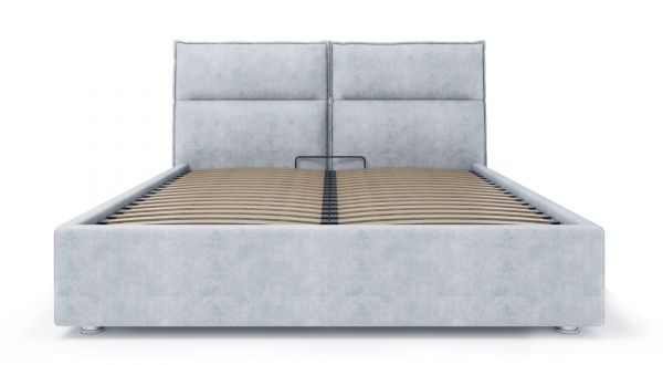 Ліжко SOFYNO Санта Морант 160x200 см світло-сірий 