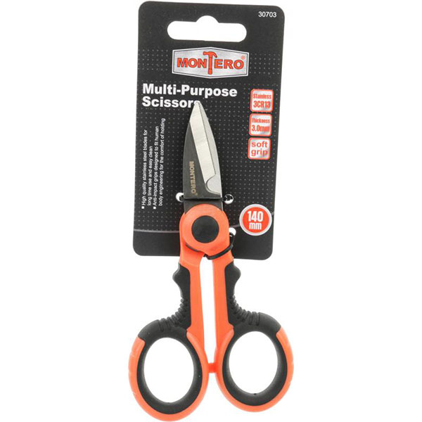 Ножиці універсальні Montero 140 мм 30703 