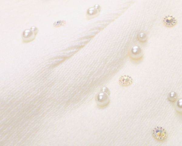 Шапочка дитяча для дівчинки Kraft+ арт. 2689 р.50-52 молоко 