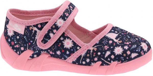 Тапочки детские RenBut Цветок р.21 темно-синий 13-105_P-1443-21 