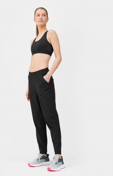 Штани 4F TROUSERS FNK F122 4FAW22TFTRF122-20S р. S чорний