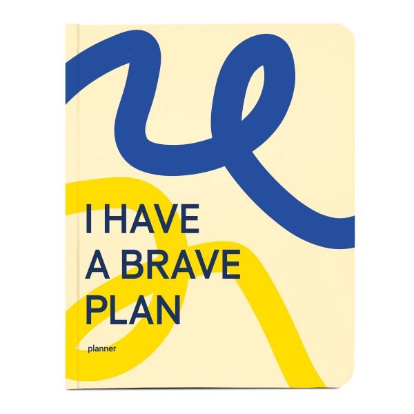 Блокнот I HAVE A BRAVE PLAN патріотичний Orner