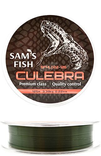 Леска Stenson Culebra 125м 0,22мм 3,38кг