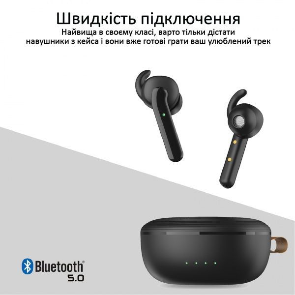 Наушники Promate black (charisma.black)
