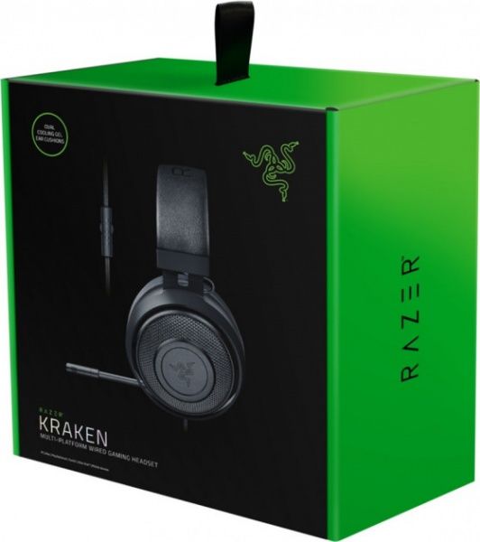 Гарнітура ігрова Razer Kraken black (RZ04-02830100-R3M1) 