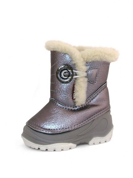 Сапоги зимние Alisa Line Blase mini р.22 серебряный 