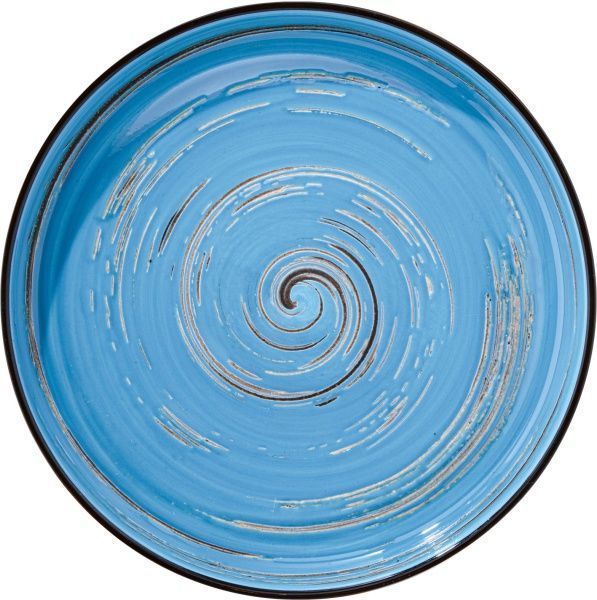 Тарелка сервировочная Spiral Blue 23 см WL-669619/A Wilmax