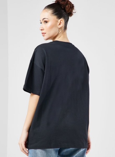 Футболка Converse Converse All Star Womens 10025468-001 р.S чорний